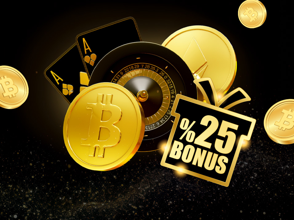 %25 Limitsiz Kripto Casino Bonusu